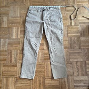 Men’s Allsaints beige khakis. Waist 31